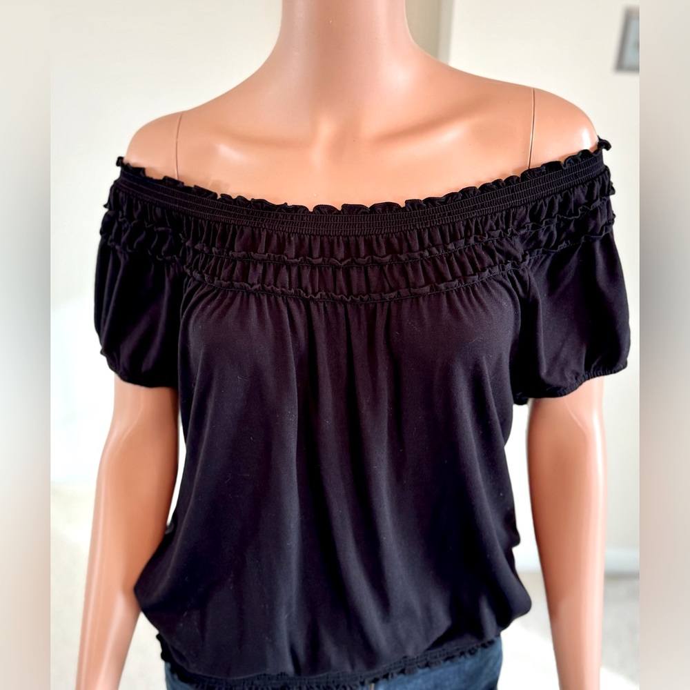 🥂Style & Co. Convertible Black Top Size Large